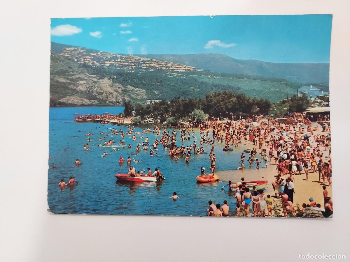 Postales: POSTAL LAGO DE SANABRIA. 1969. SIN CIRCULAR. RECUERDOS DE EL LAGO 3. ZAMORA. Ba&ntilde;istas