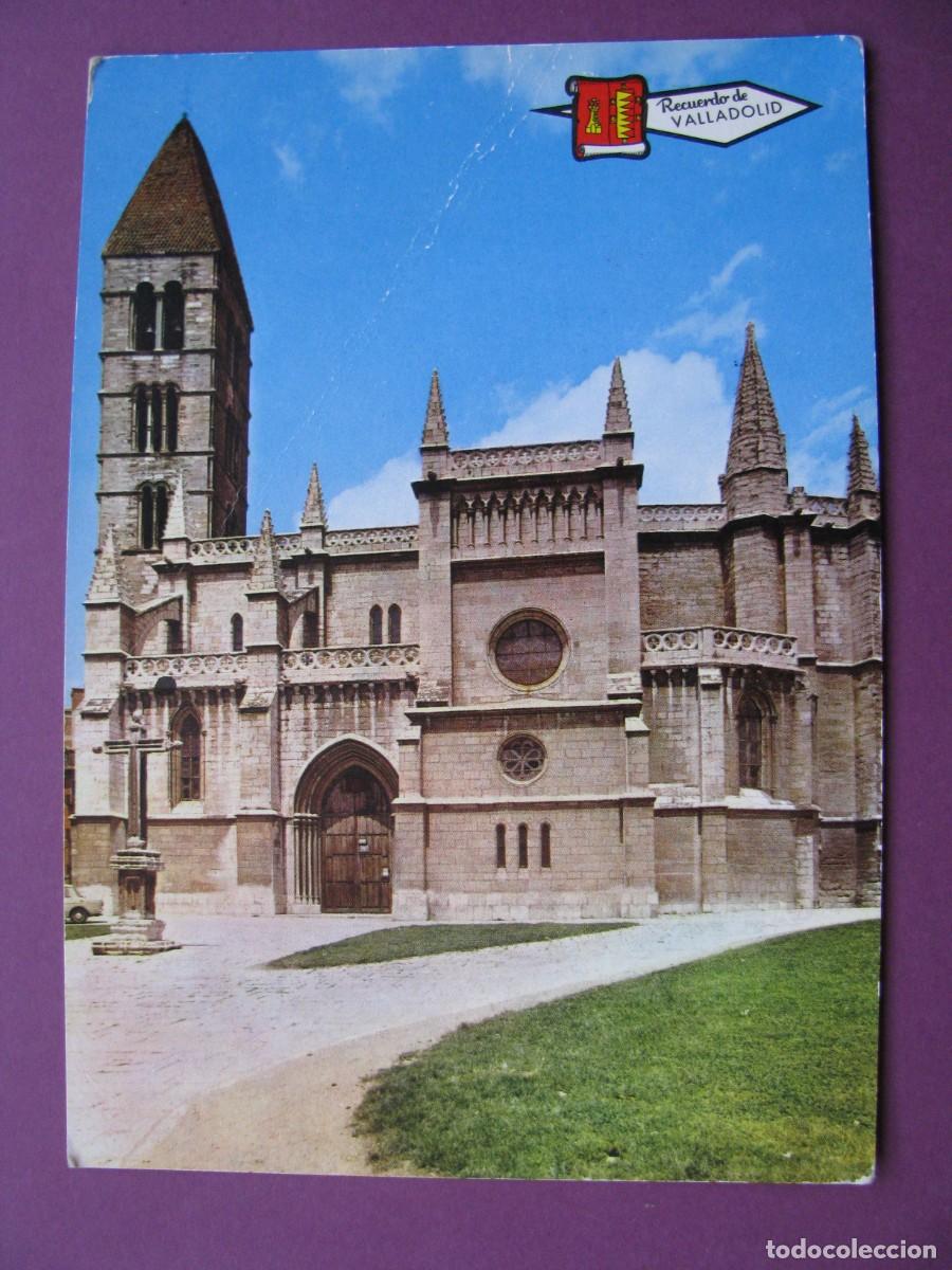 Postales: POSTAL DE VALLADOLID. IGLESIA DE SANTA MARIA LA ANTIGUA. PERGAMINO