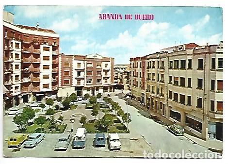 Postales: PLAZA DEL 7 DE AGOSTO.- ARANDA DE DUERO / BURGOS