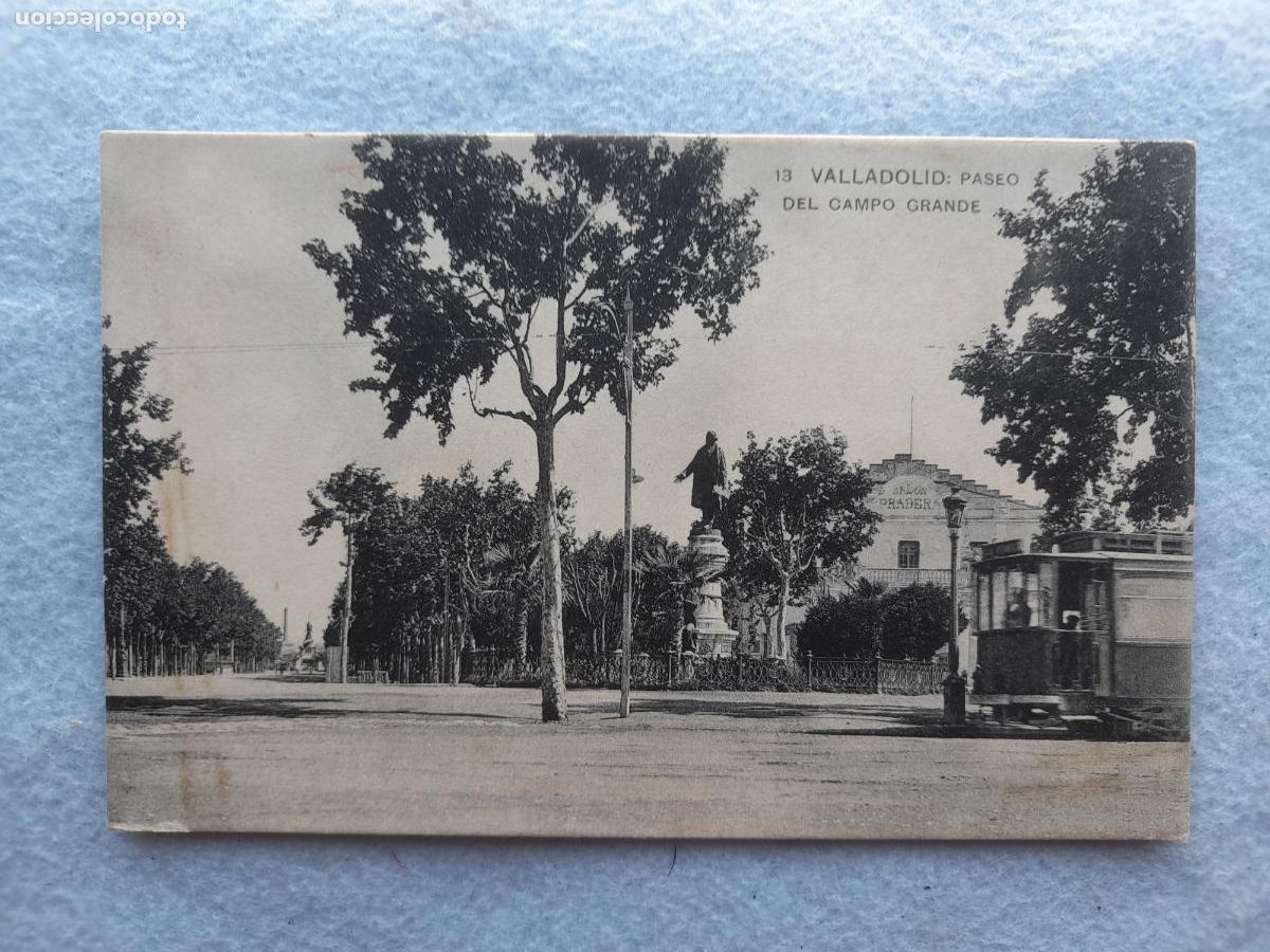 Postales: Valladolid. Paseo del Campo Grande.