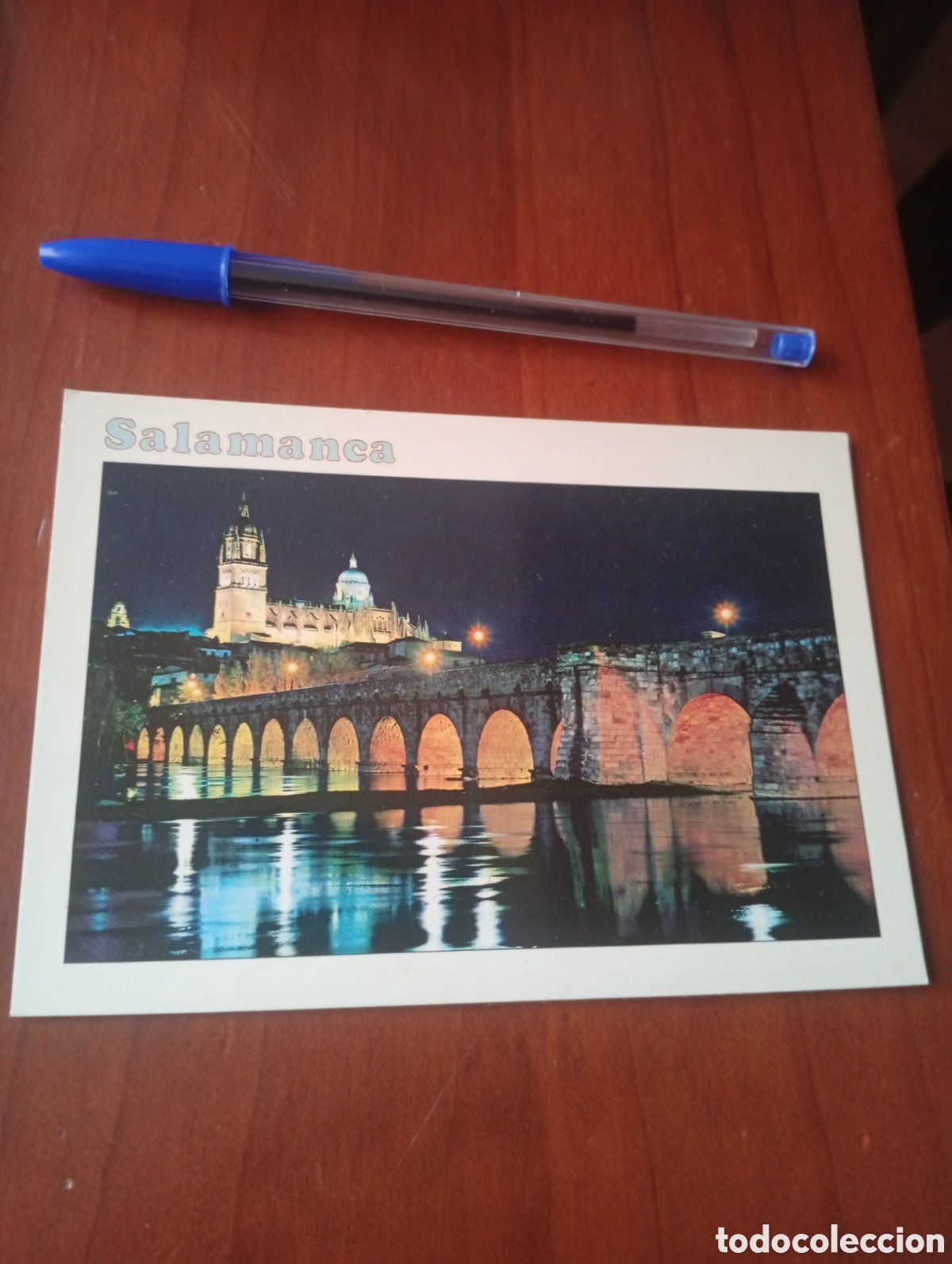 Cartes Postales: POSTAL SALAMANCA 13 PUENTE ROMANO ILUMINADO