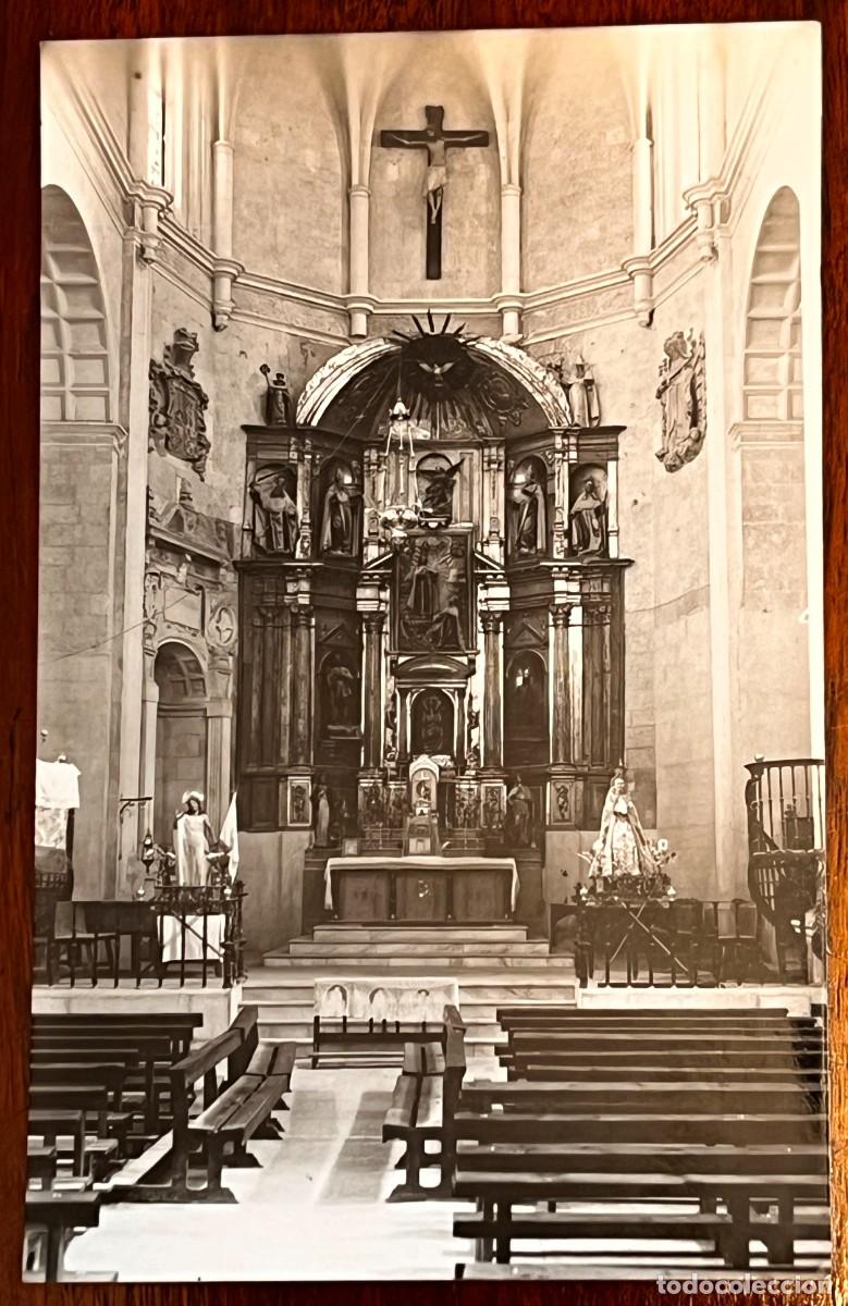 Postales: FOTO POSTAL DE ROA DE DUERO (AVILA) ALTAR MAYOR DE LA COLEGIATA, ED. ALARDE 12, SIN CIRCULAR