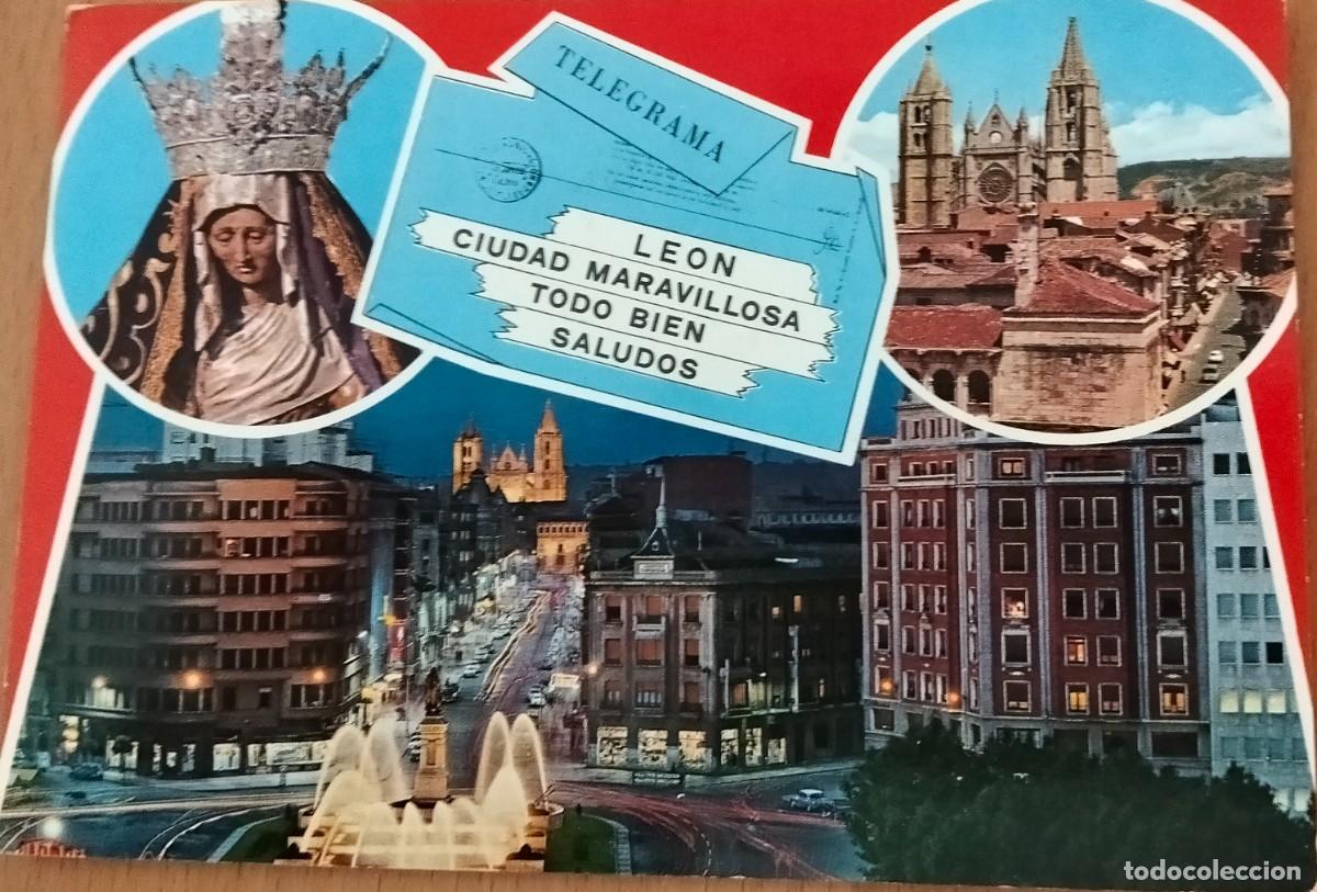 Postales: POME5 24021 LEON ( LEON ) ( A&Ntilde;O 1963 )