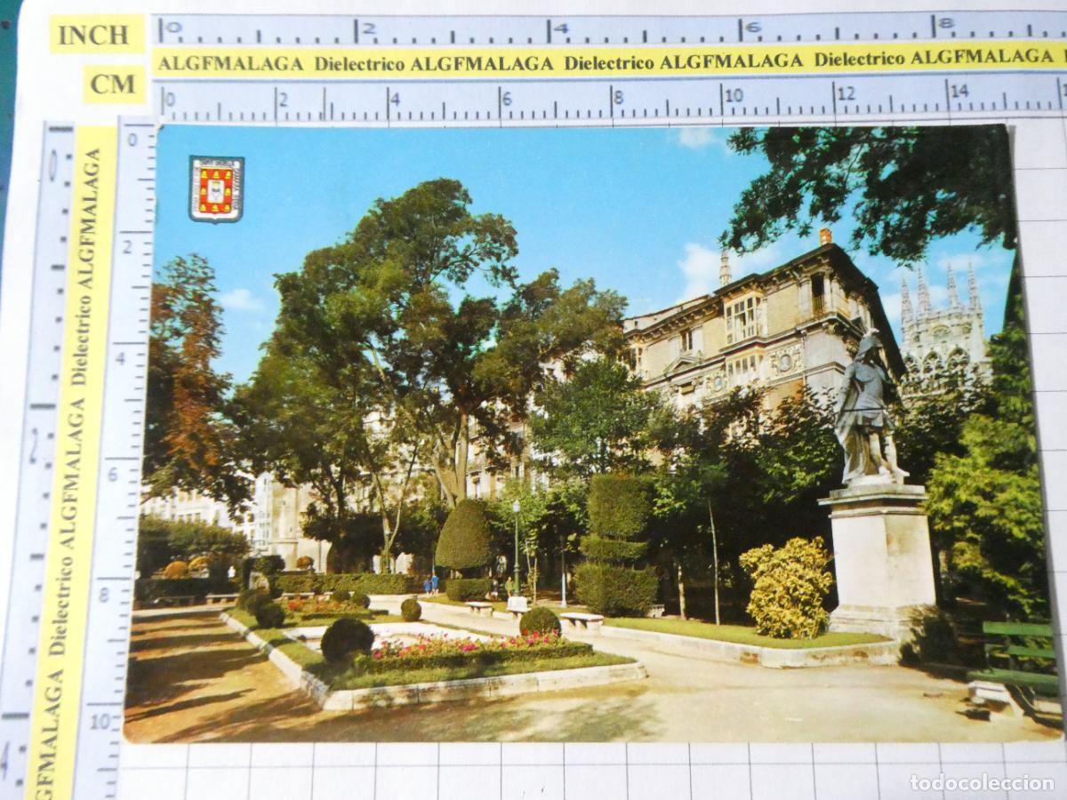 Postales: POSTAL DE BURGOS. A&Ntilde;O 1962. PASEO DEL ESPOL&Oacute;N 19 SUBIRATS . 4758