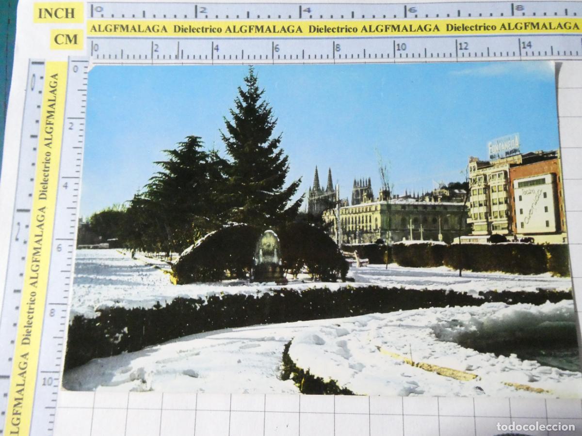 Postales: POSTAL DE BURGOS. A&Ntilde;O 1970 NIEVE SOBRE LA CIUDAD 102 INTER. 4764