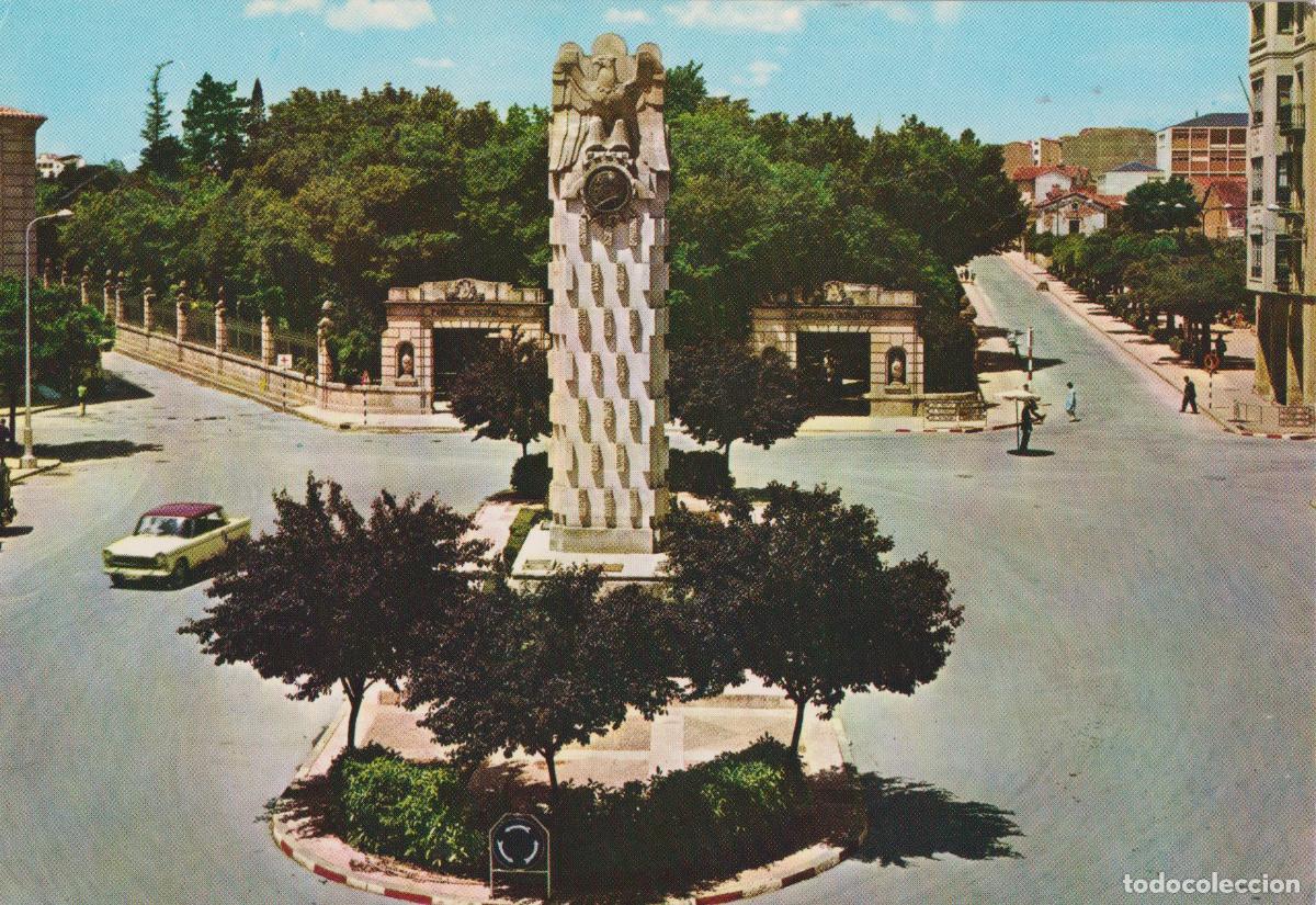 Postales: SORIA, MONUMENTO AL GENERAL YAG&Uuml;E - EDICIONES VISTABELLA N&ordm;4 - S/C