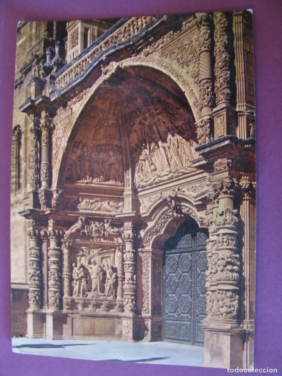 Postales: POSTAL DE ASTORGA. PORTADA DE LA CATEDRAL. ARRIBAS.