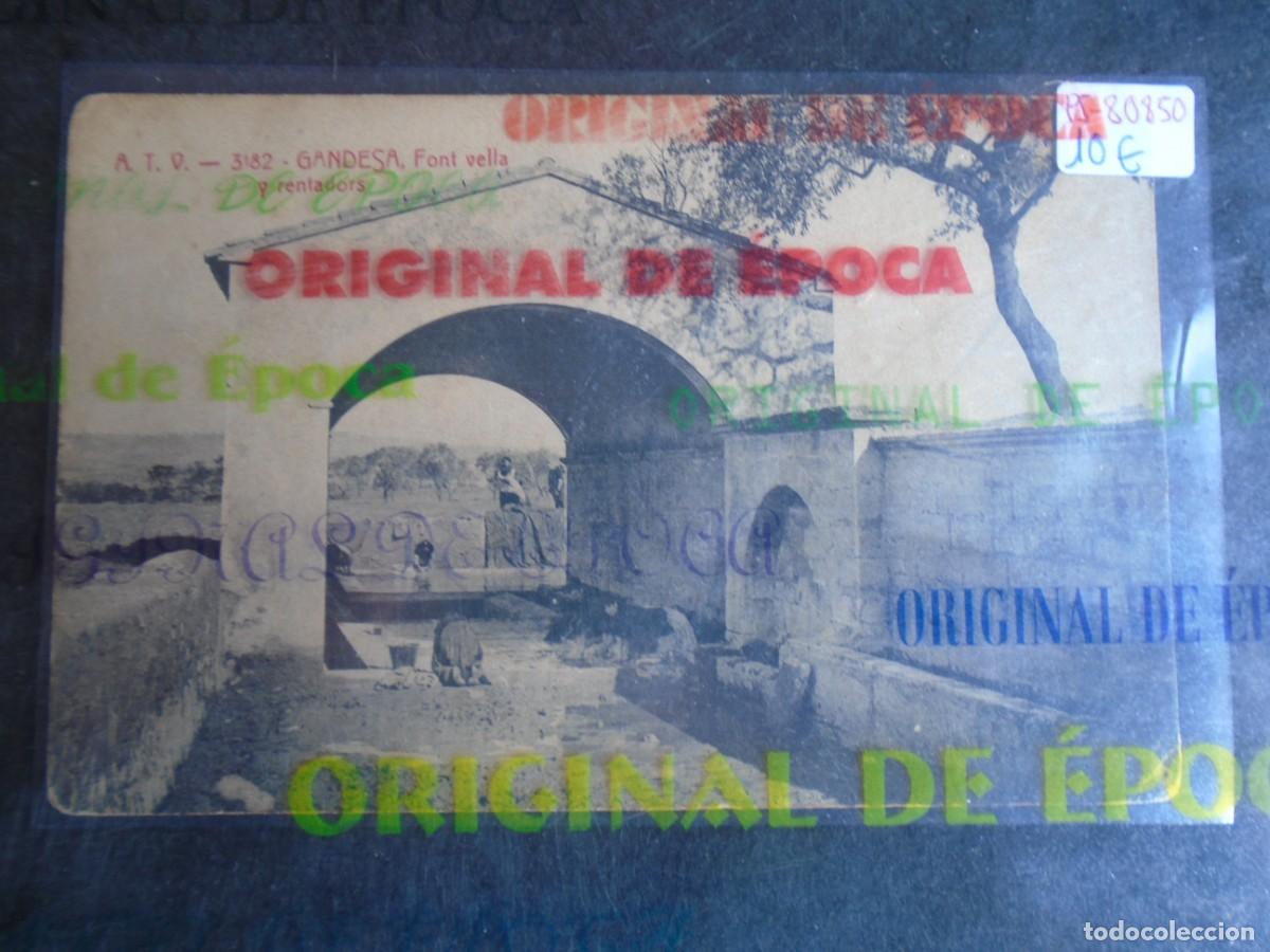 Postales: (PS-80850)POSTAL DE GANDESA-FONT VELLA Y RENTADORS.A.T.V.3182