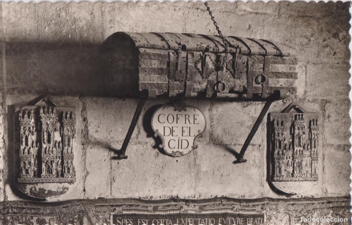 Postales: BURGOS, CATEDRAL, COFRE DEL CID - EDICIONES GARCIA GARRABELLA 103 - S/C