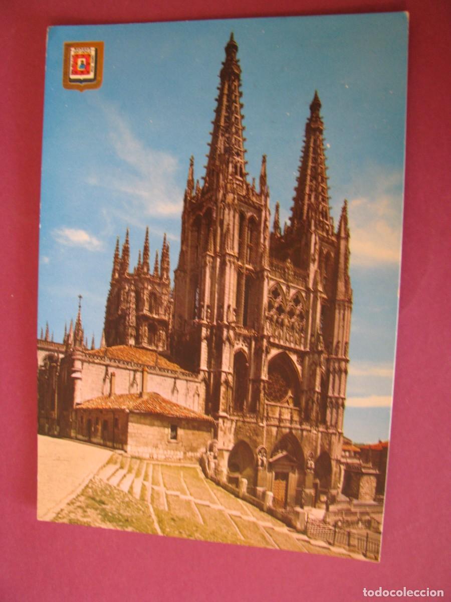 Postales: POSTAL DE BURGOS, LA CATEDRAL. PRIMERA COLECCION DE CATEDRALES. CIRCULADA