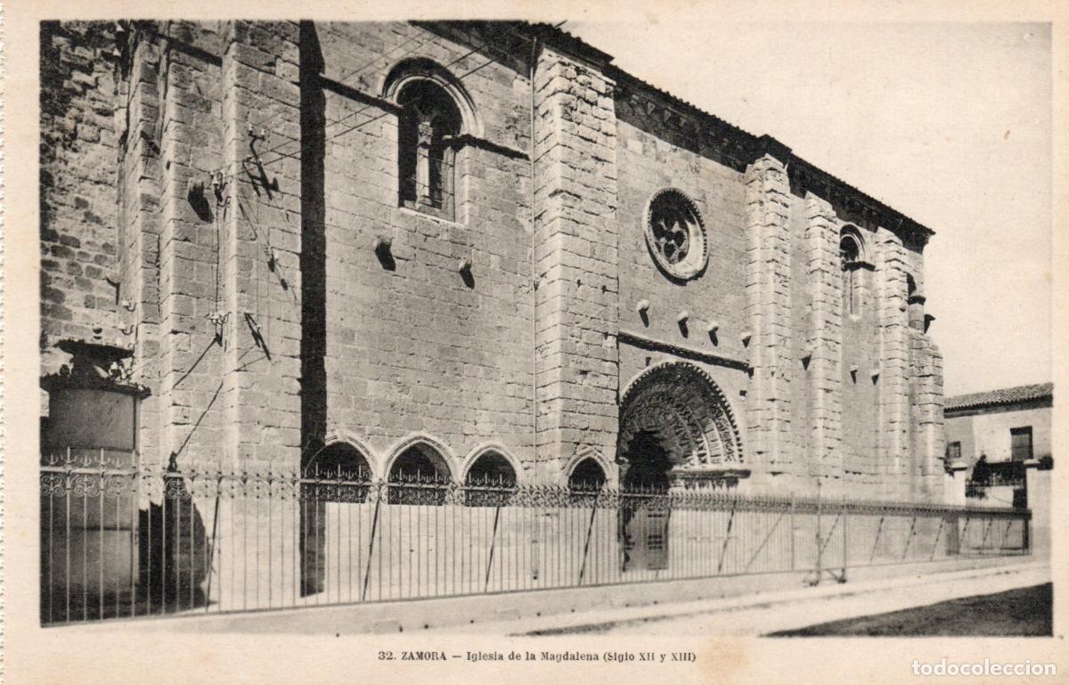 Cartes Postales: BONITA POSTAL - ZAMORA - IGLESIA DE LA MAGDALENA - SIGLO XII Y XIII - L. ROISIN