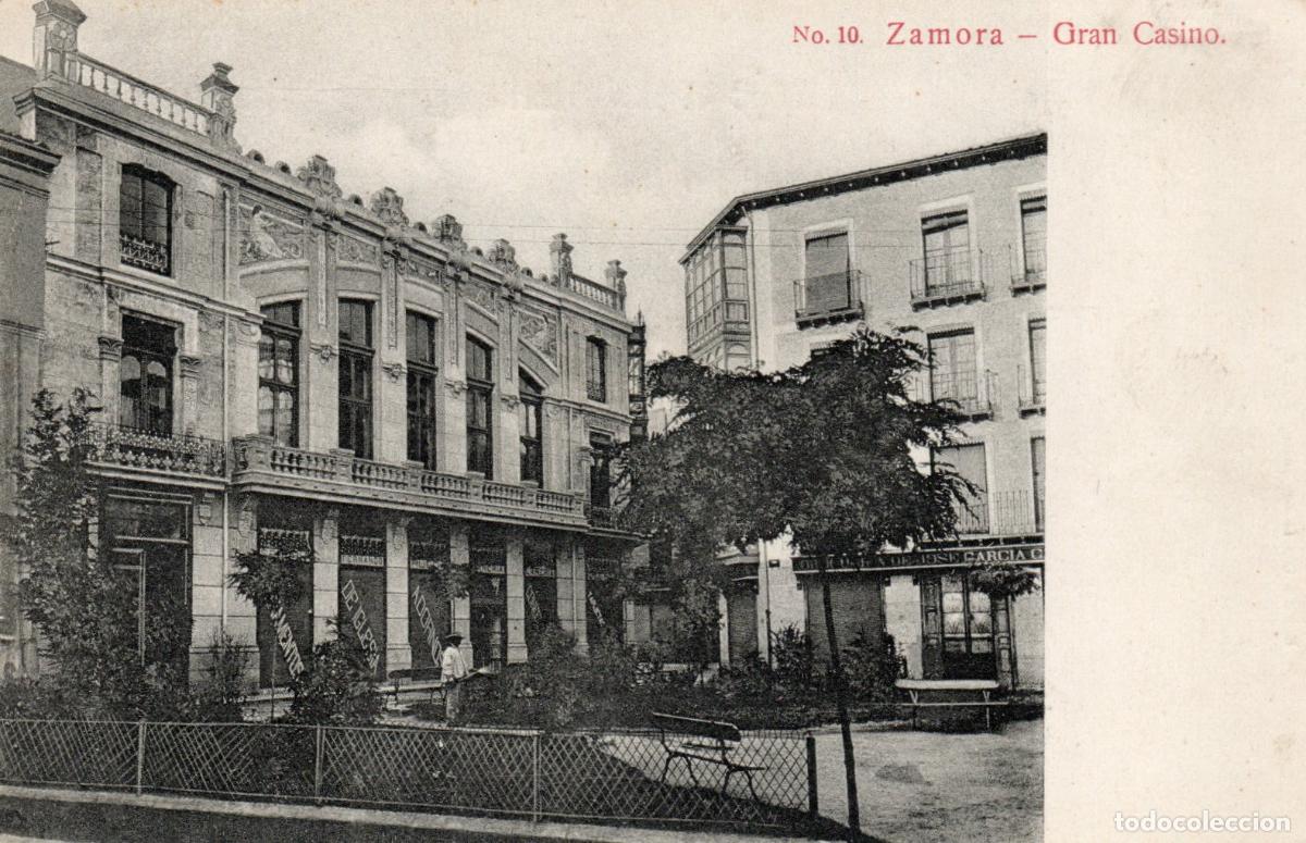 Cartoline: BONITA POSTAL - ZAMORA - GRAN CASINO - EDICION GARCIA HERMANOS