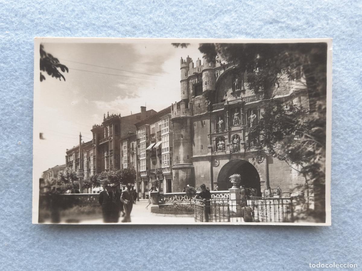 Postales: Burgos. Arco de Santa Mar&iacute;a.
