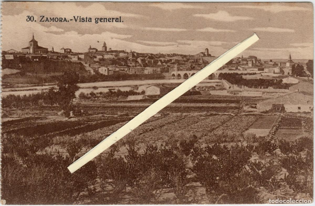 Postales: BONITA POSTAL - ZAMORA - VISTA GENERAL - COLECCION GARCIA VILLAPLANA