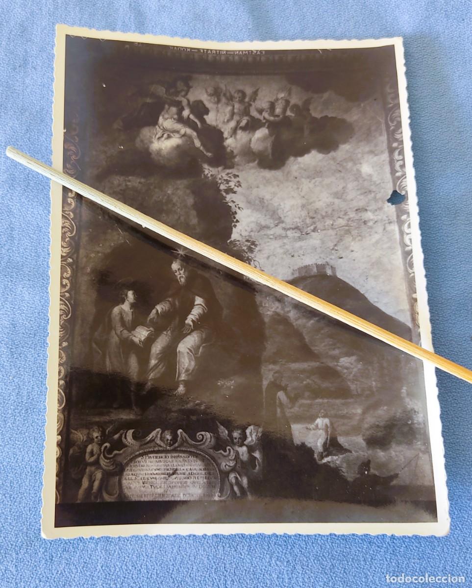 Postales: ANTIGUA POSTAL DE SORIA UNO DE LOS FRESCOS DE LA ERMITA DE SAN SATURIO