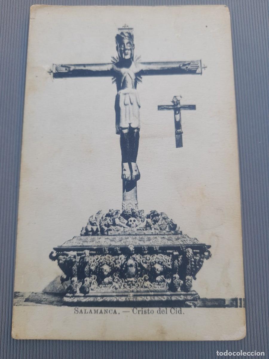 Postales: Postal salamanca, cristo del cid, ed saus princ XX aprox