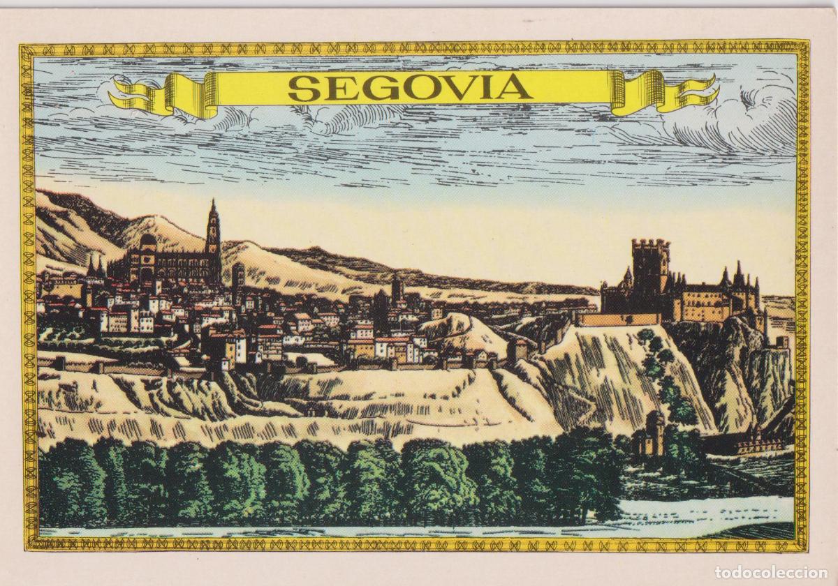 Postales: SEGOVIA, DORSO CANTO A SEGOVIA DE ANTONIO JUAN FRANCO - S/C