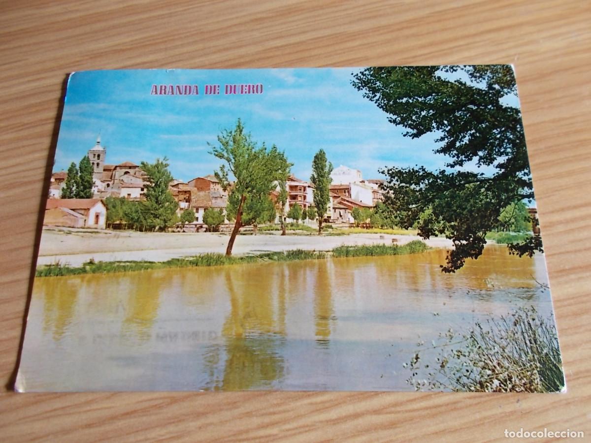 Postales: ARANDA DE DUERO --BURGOS -- VISTA PANORAMICA Y RIO DUERO