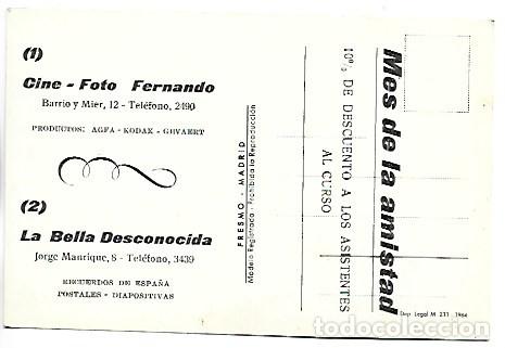 Postales: MAPA DE PALENCIA.- (PUBLICIDAD DE CURSO) - Foto 2