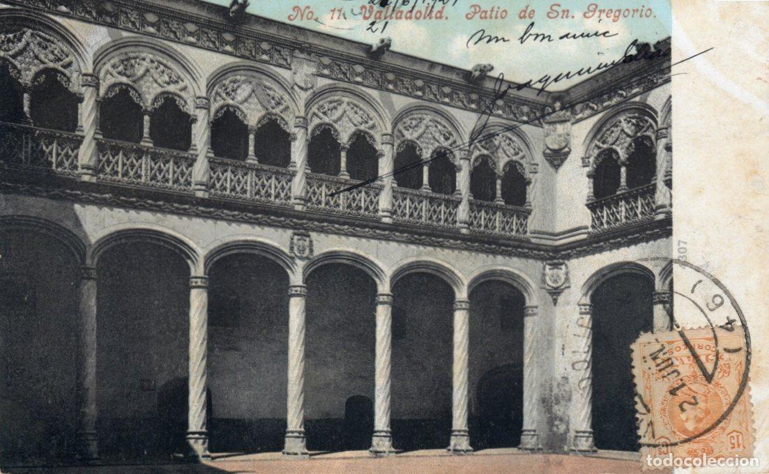 Cartes Postales: BONITA POSTAL - VALLADOLID - PATIO DE SN. GRGORIO