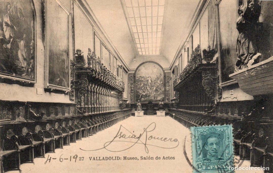 Postais: BONITA POSTAL - VALLADOLID - MUSEO - SALON DE ACTOS - POSTALES MI&Ntilde;ON