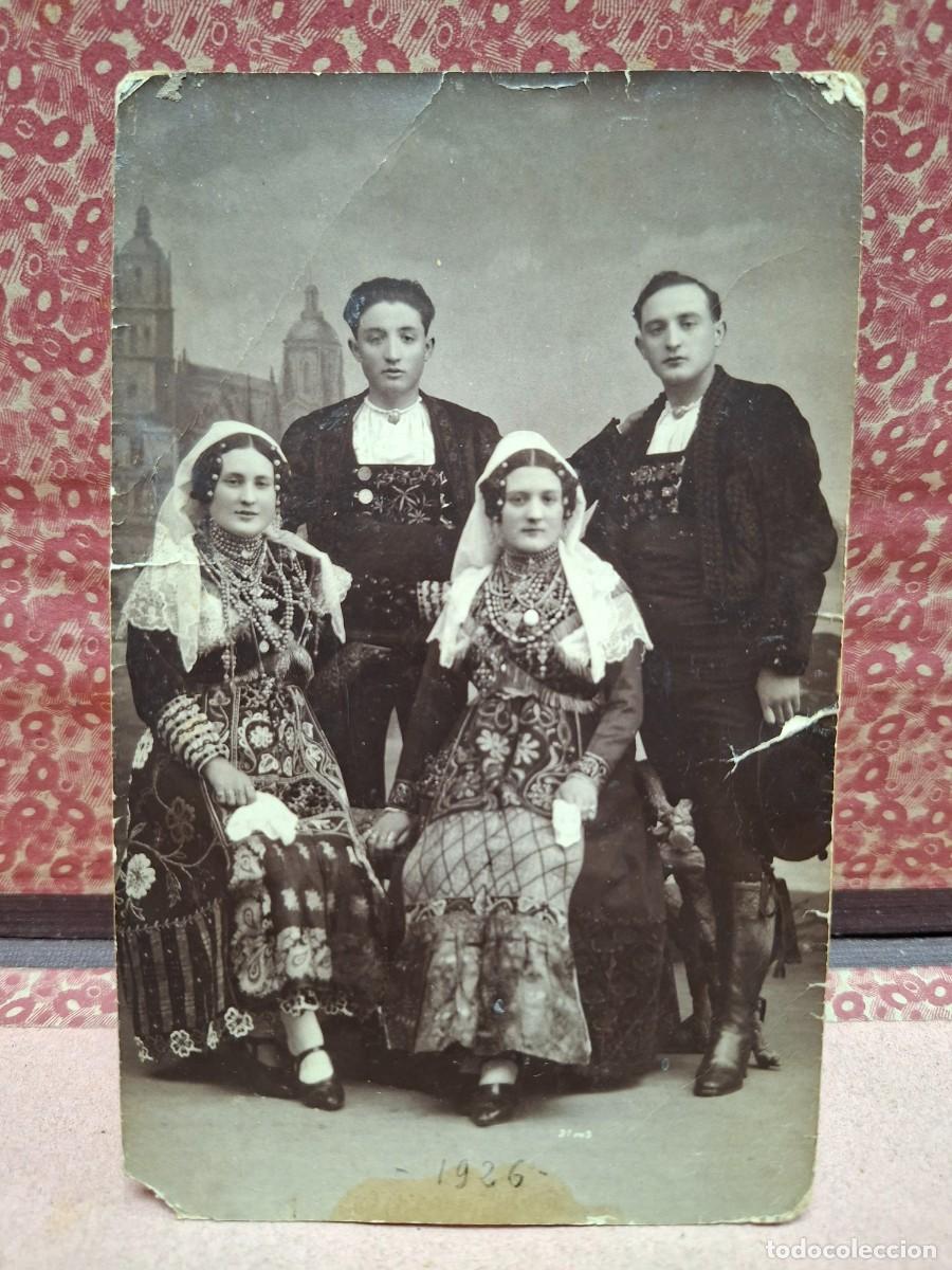 Postales: ANTIGUA FOTOGRAFIA TRAJES TIPICOS SALAMANCA CHARROS 1926