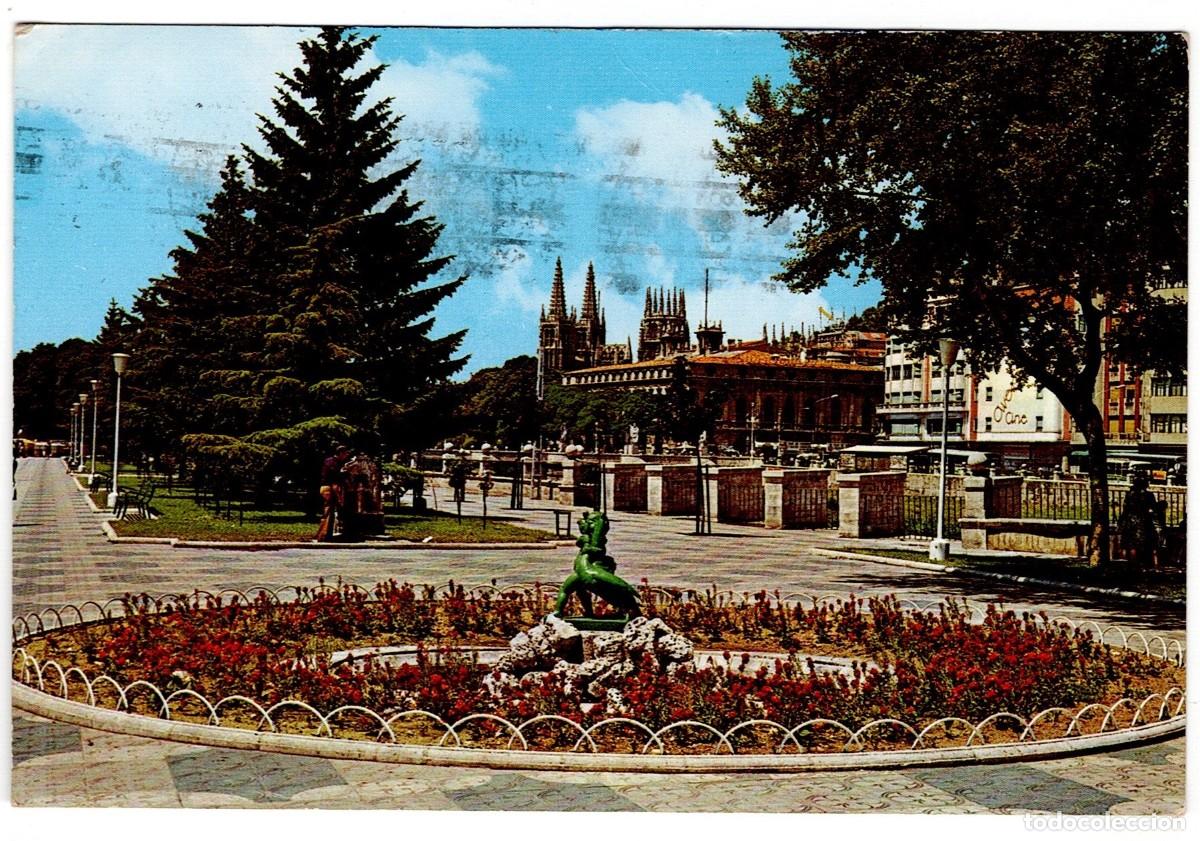 Postales: POSTAL DE BURGOS, AVDA. CONDE DE VALLELLANO (CIRCULADA)