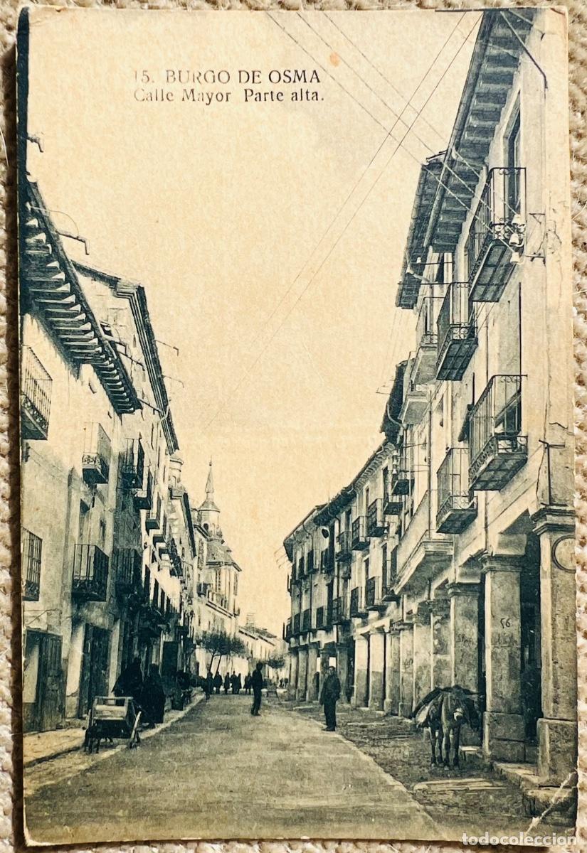 Postales: Burgo de Osma (Soria) - Calle Mayor Parte Alta - Edici&oacute;n Hijo de M. Ruiz