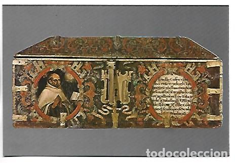 Postales: CARMELITAS. COFRE DONDE FUE TRASLADADO EL CUERPO DE SAN JUAN DE LA CRUZ.- ALBA DE TORMES / SALAMANCA