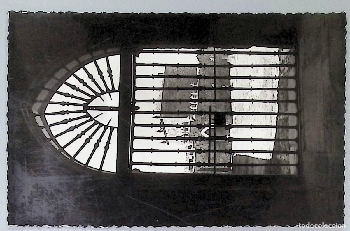 Postcards: BURGOS. MONASTERIO DE LAS HUELGAS. TORRE&Oacute;N.Tarjeta postal fotogr&aacute;fica en blanco y negro