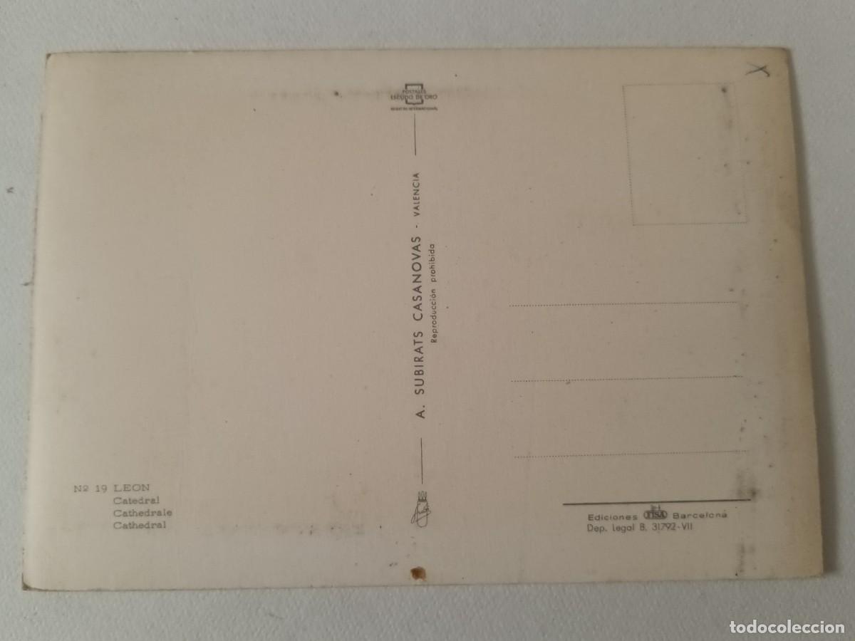 Postales: LEON. CATEDRAL (1964) - Foto 2