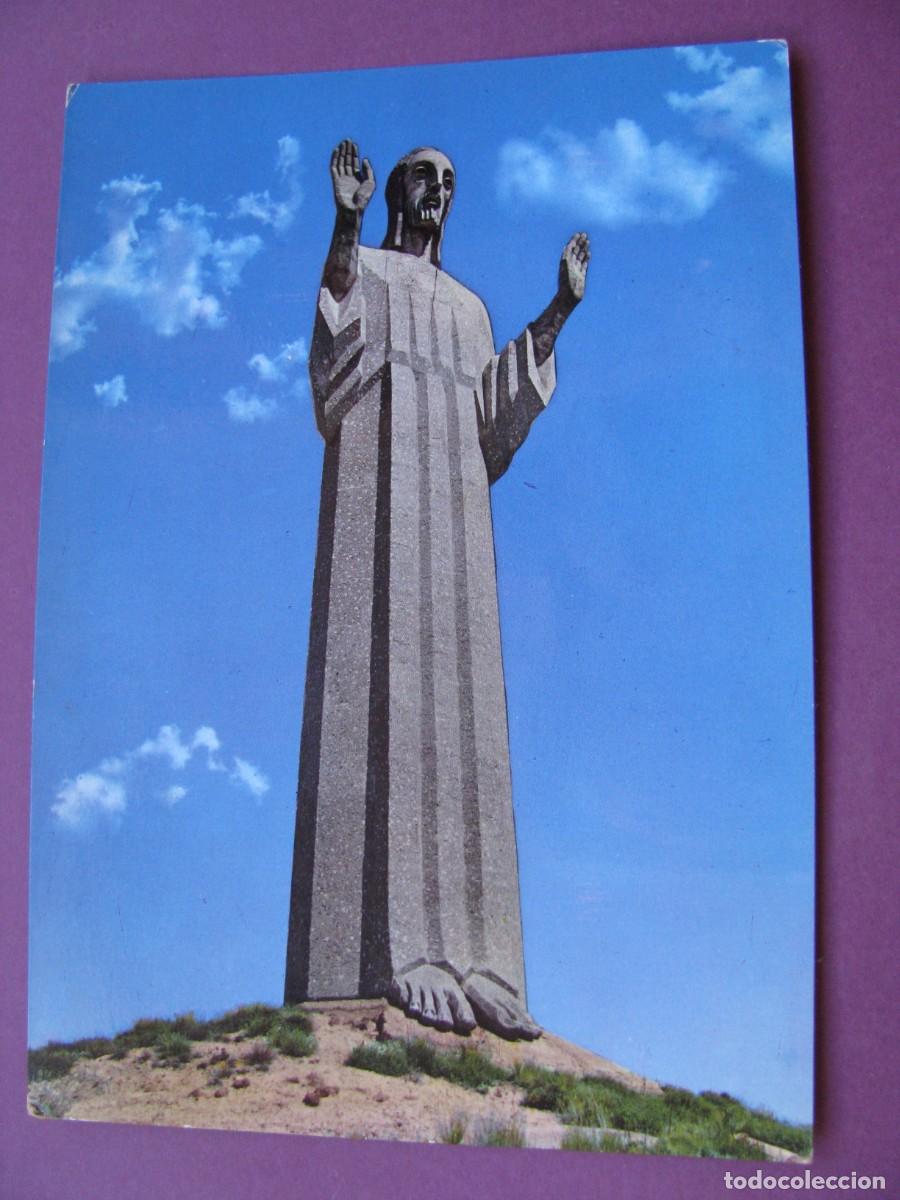 Postcards: POSTAL DE PALENCIA. CRISTO DEL OTERO. ED. SICILIA. CIRCULADA 1971