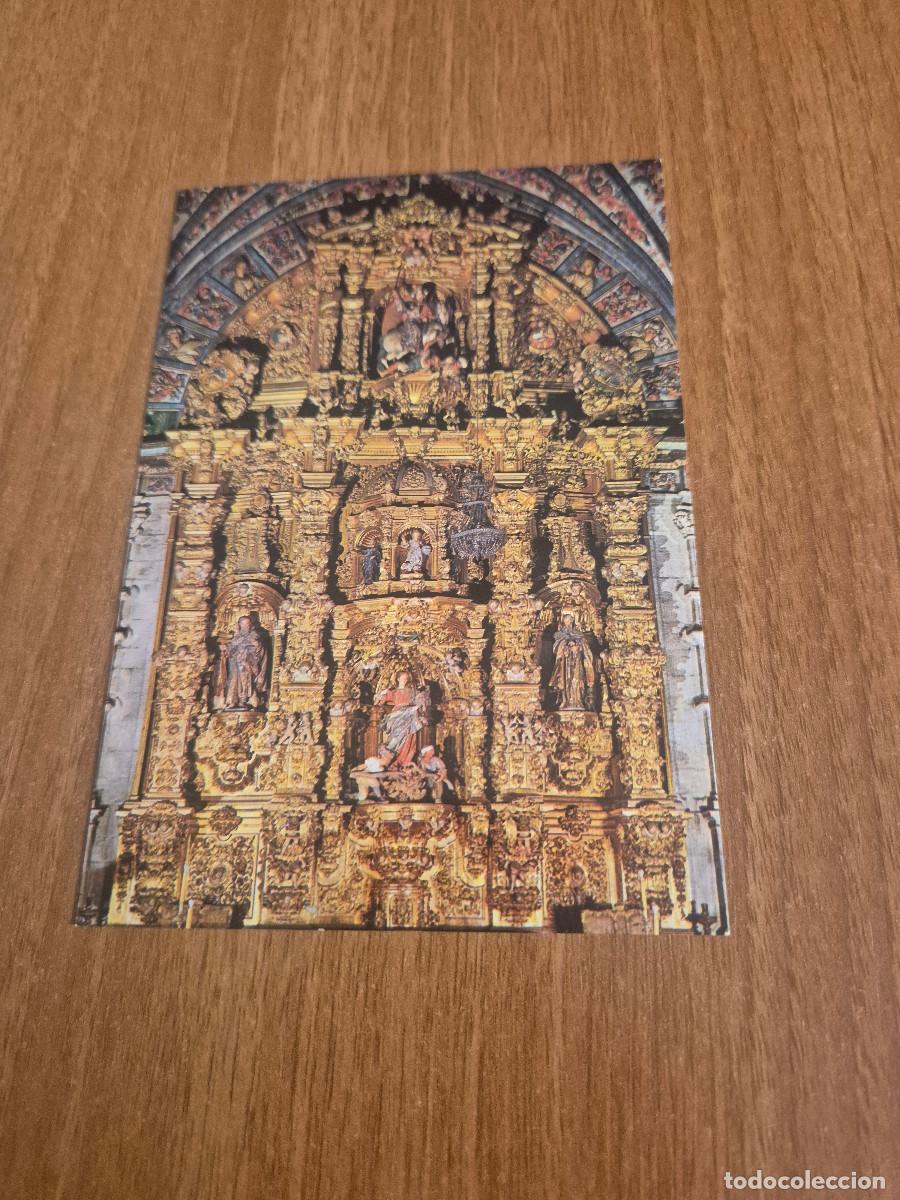 Postales: POSTAL BURGOS CATEDRAL CAPILLA DE SANTA TECLA RETABLO(CHIRRIGUERA) SIN CIRCULAR.