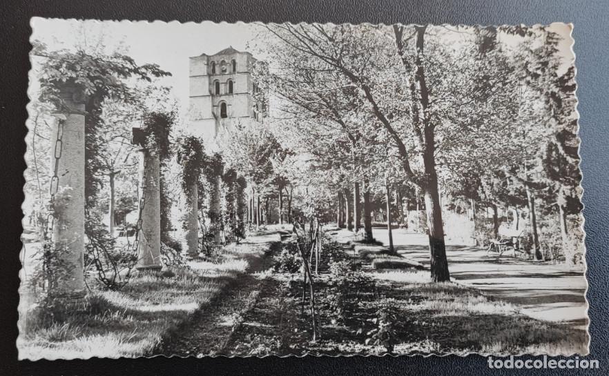 Postales: ZAMORA, PARQUE DEL GENERAL MOLA, POSTAL ANTIGUA, 14 X 9 CM APROX.