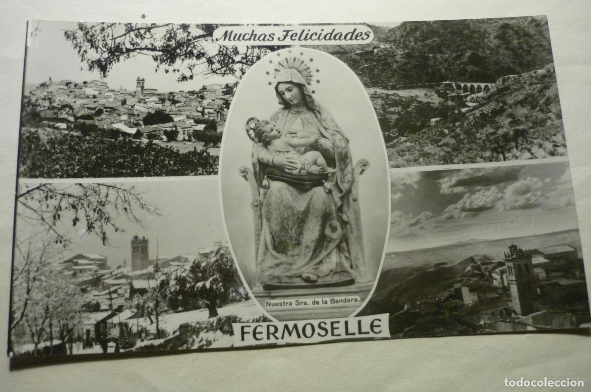 Postcards: postal fermoselle div.aspectos y ntra sra bandera