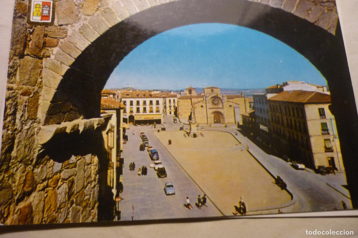 Postcards: postal avila plaza sta teresa jesus