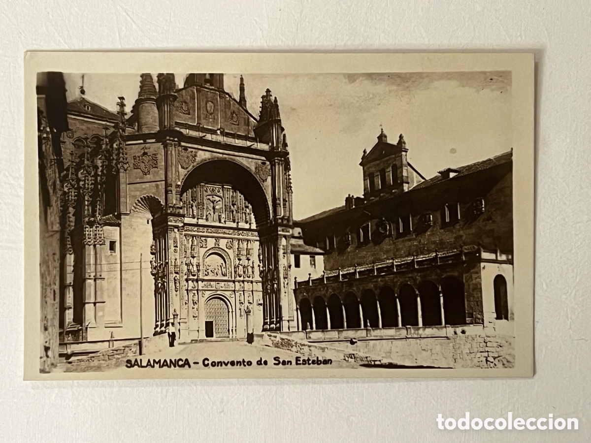 Postales: SALAMANCA. Postal fotogr&aacute;fica antigua. Convento de San Esteban.. (h.1910?) S/C