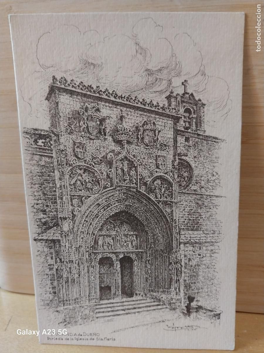 Postales: ARANDA DE DUERO IGLESIA SANTA MARIA ED GRAFICAS REUNIDAS 21 SC ORIGINAL