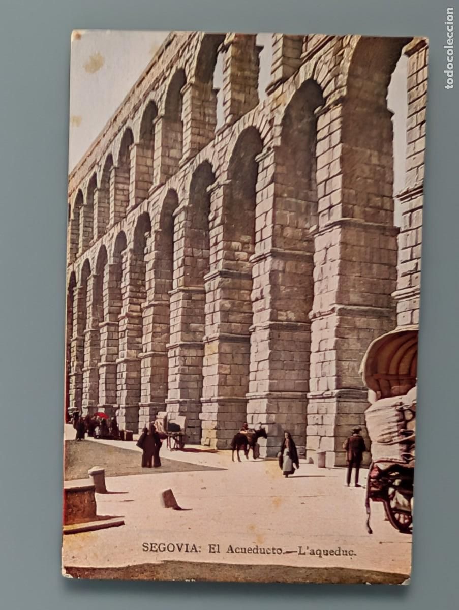 Postales: DIF&Iacute;CIL POSTAL SEGOVIA EL ACUEDUCTO EDIC BLAS S.A. CASTILLA PERFECTA CONS