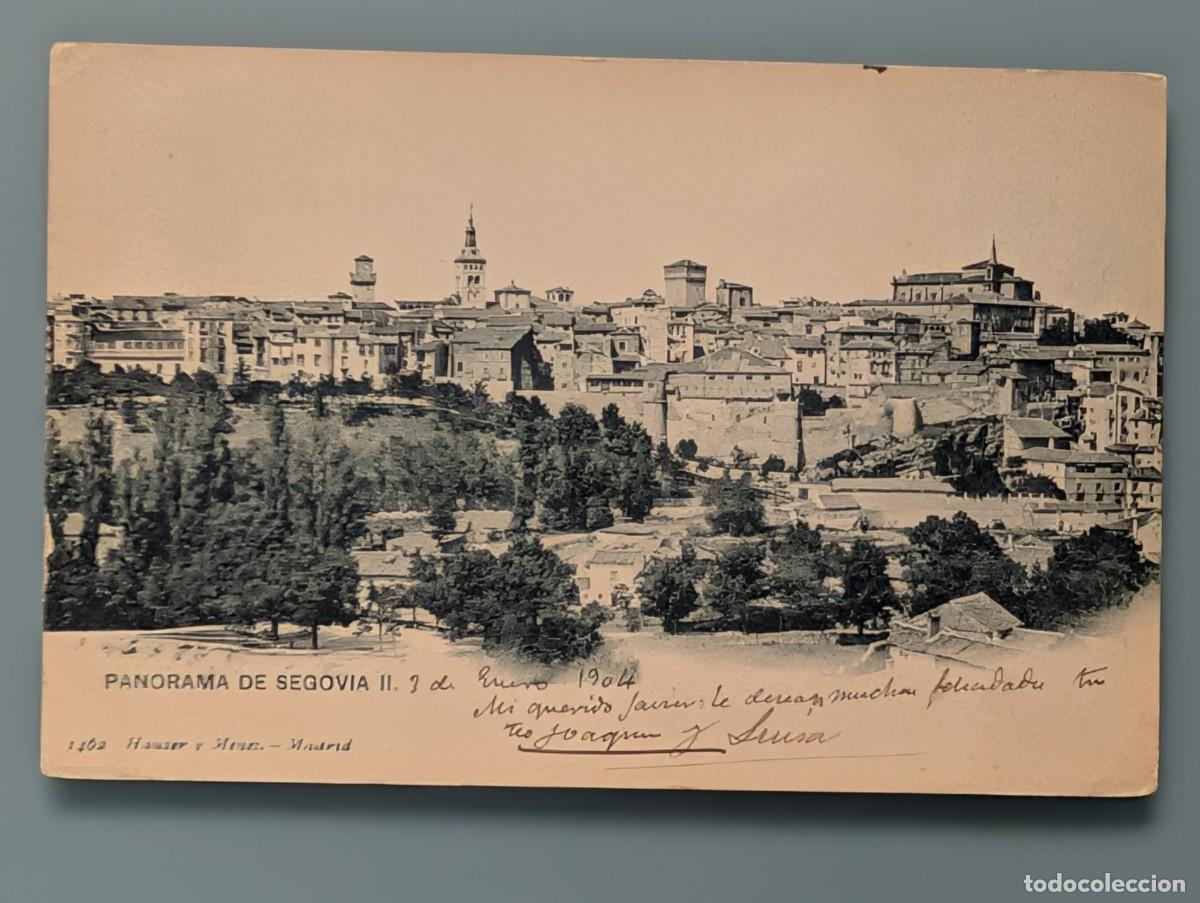Postales: POSTAL SEGOVIA N&ordm; 811 PARROQUIA DE SAN MARTIN EDIC HAUSER Y MENET CASTILLA PERFECTA CONSERVAC