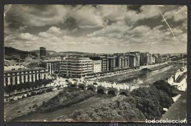 Postcards: Burgos. *Vista panor&aacute;mica y r&iacute;o Arlanz&oacute;n* Ed. Sicilia n&ordm; 20. Escrita.