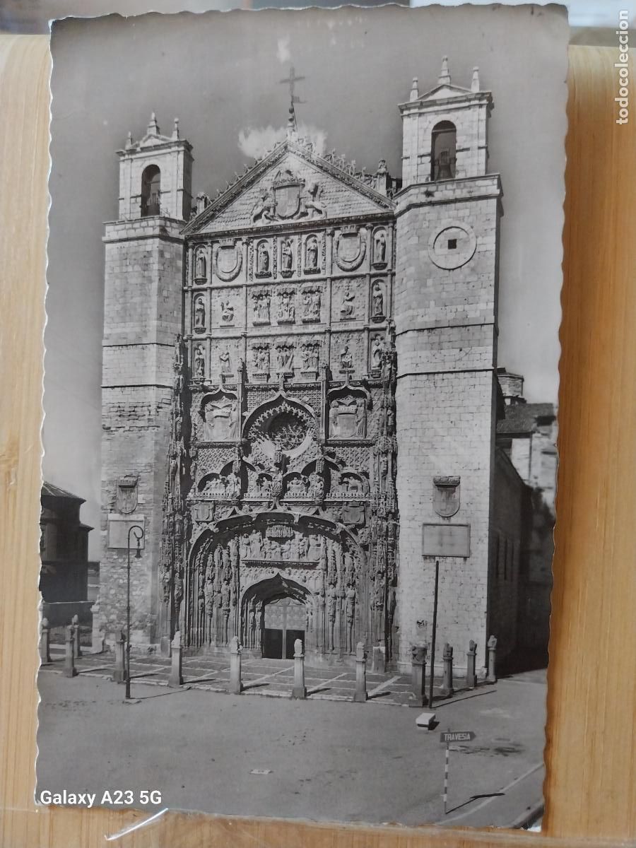 Postales: SAN PABLO VALLADOLID ED GARRABELLA 91 A&Ntilde;O 1959 POSTE TRAVESIA PRECIOSA IMAGEN BN