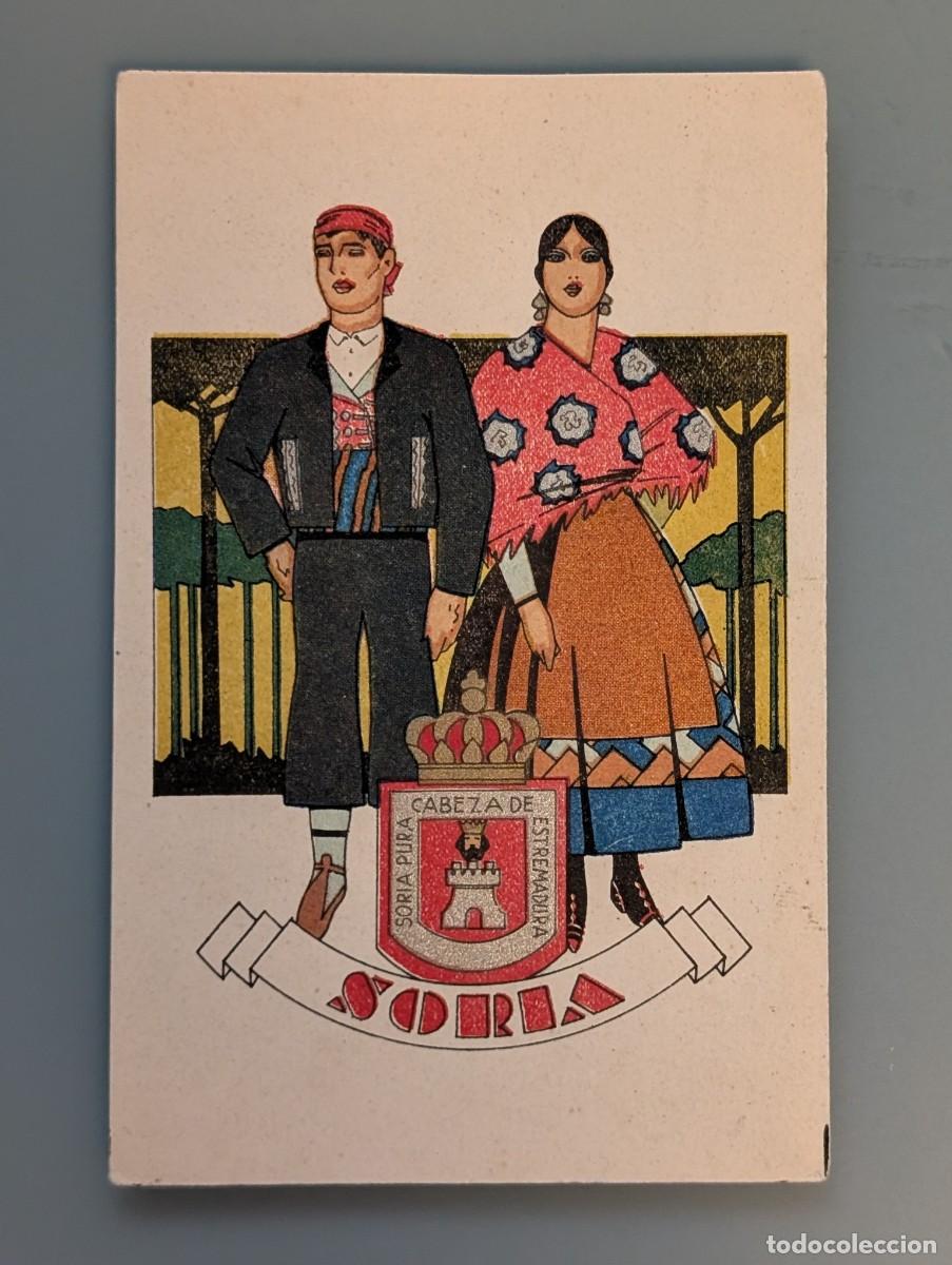 Cartes Postales: DIFICIL POSTAL TIPOS SORIANOS SORIA ED CIAGRA CASTILLA PERFECTA CONSERV
