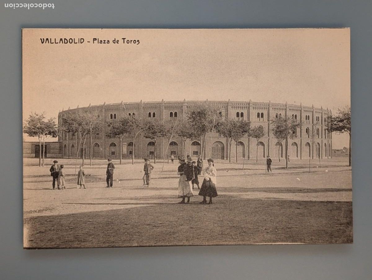 Cartes Postales: DIFICIL POSTAL VALLADOLID PLAZA DE TOROS ED J.H. CASTILLA PERFECTA CONSERVAC