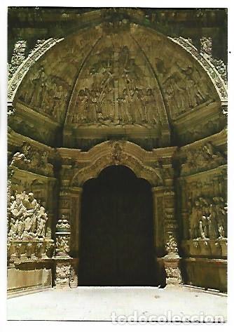 Postales: DETALLE PUERTA CATEDRAL.- ASTORGA