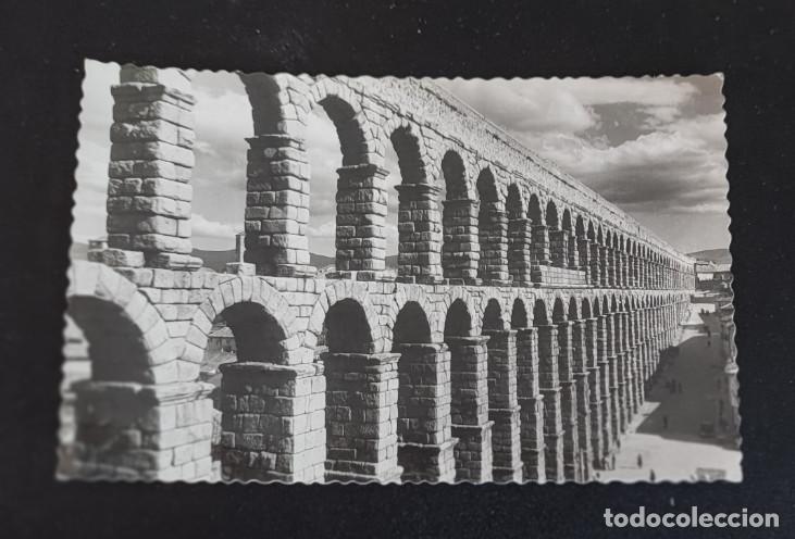 Postales: SEGOVIA, ACUEDUCTO ROMANO, POSTAL ANTIGUA
