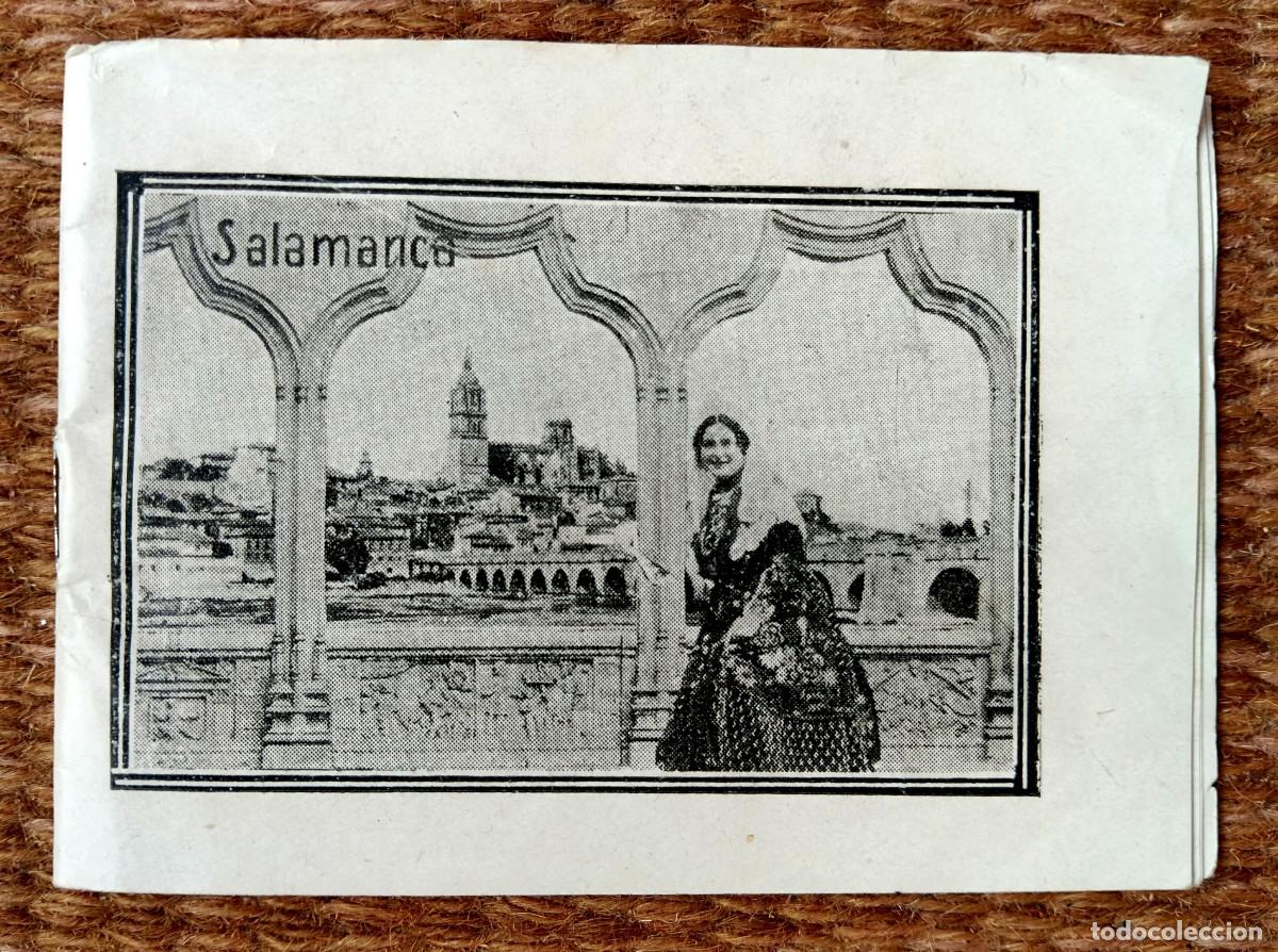 Postales: SALAMANCA - LIBRITO CON 14 IMAGENES Y PUBLICIDAD PENSION DEL RINCON