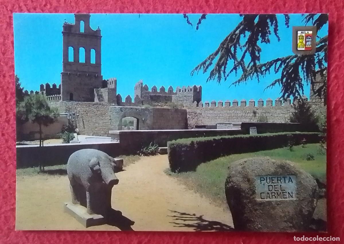 Postales: ANTIGUA POSTAL POST CARD &Aacute;VILA SPAIN ESPAGNE SPANIEN SPAGNA..PUERTA DEL CARMEN DOOR PORTE..POSTKARTE