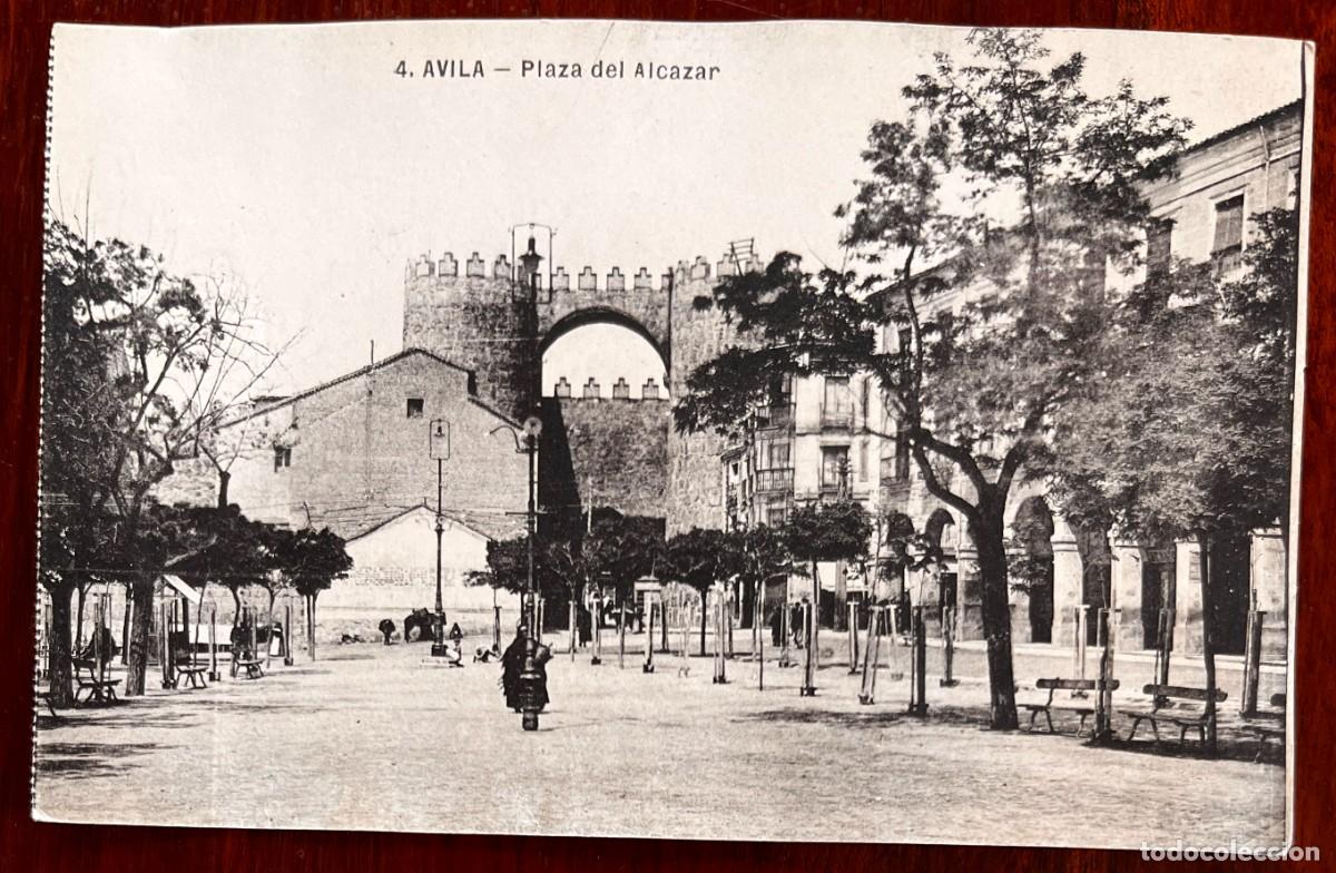 Postales: POSTAL &Aacute;VILA, PLAZA DEL ALCAZAR, NO CONSTA MARCA EDITORIAL