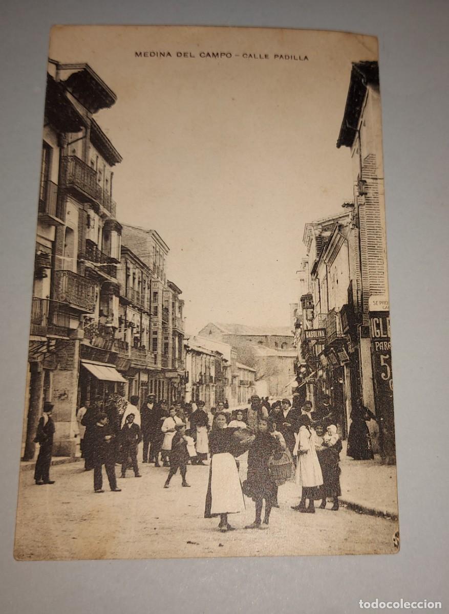 Postkarten: TARJETA POSTAL MEDINA DEL CAMPO , CALLE PADILLA